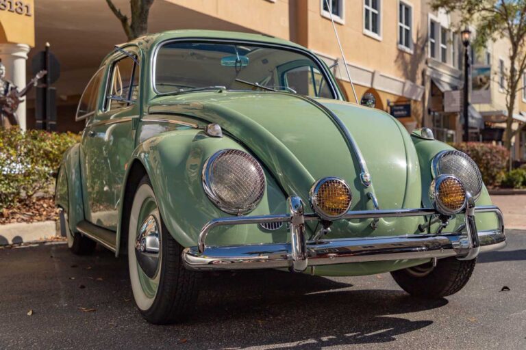 My restored 1958 VW wins first place award